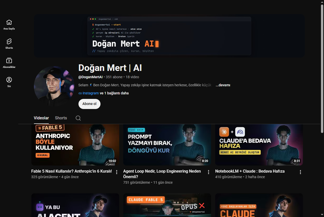 YouTube kanalı